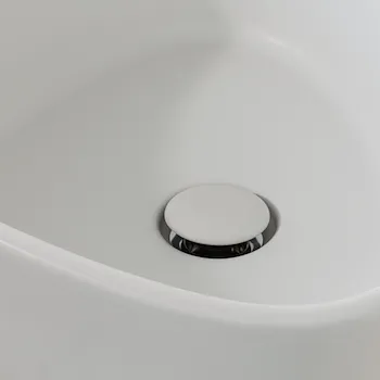 Elletre lavabo in ceramica da appoggio senza foro bianco opaco codice prod: L3LCER product photo Foto1 L2