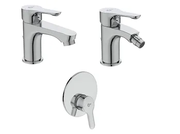 Kit miscelatore monocomando Alpha lavabo - bidet - doccia codice prod: BC647AA+BC652AA+A7184AA product photo Default L2