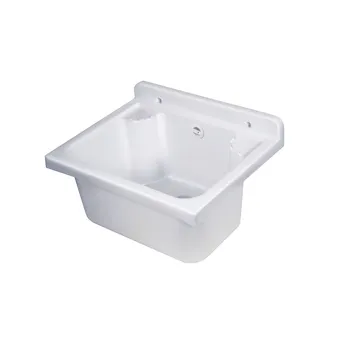 Pilozzi lavatoio a muro 42x34 in resina bianco codice prod: 2051D/SCAT product photo Default L2