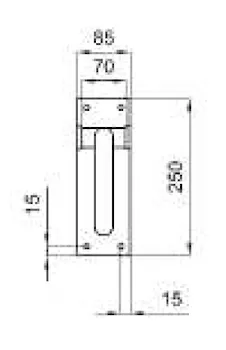 Barra di sostegno ribaltabile Export Dsv09430 codice prod: DSV09430 product photo Foto1 L2