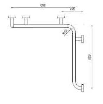 Dsv11155 Export corrimano angolo montante sx codice prod: DSV11155 product photo Foto2 L2