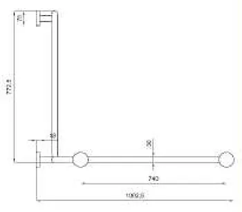 Dsv11158 export corrimano angolo montante dx codice prod: DSV11158 product photo Foto1 L2