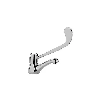Rubinetto lavabo basso angolo maniglia lunga cromato codice prod: ZACC054CR product photo Default L2