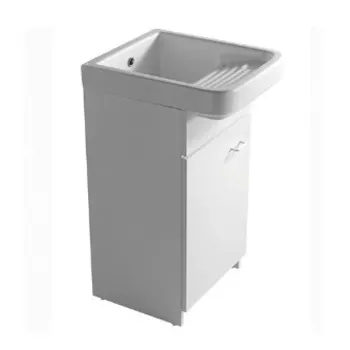 Mobile sotto lavatoio bianco 45X46 serie Minerva codice prod: 9011 product photo Default L2