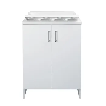 Mobile lavatoio 85x50 a doppia anta in polipropilene codice prod: 7002AK product photo Default L2