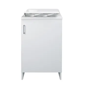 Mobile lavatoio in nobilitato 85x45 con vasca in pp monoanta codice prod: 7006AK product photo Default L2