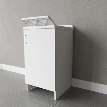 Mobile lavatoio in nobilitato 85x45 con vasca in pp monoanta codice prod: 7006AK product photo Foto2 L2