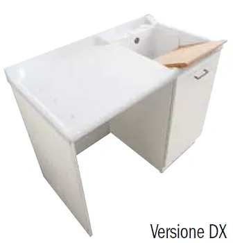 Elegance mobile+lavatoio 109x60 con cesto vasca dx codice prod: DSV06783 product photo Default L2