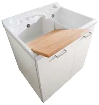 Elegance mobile+lavatoio 75x60 2 buche senza cesto codice prod: DSV06777 product photo Default L2