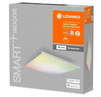 Pannello smart+ wifi Planon frameless square tw + rgb 30x30 codice prod: LUM484351WF product photo Foto1 L2