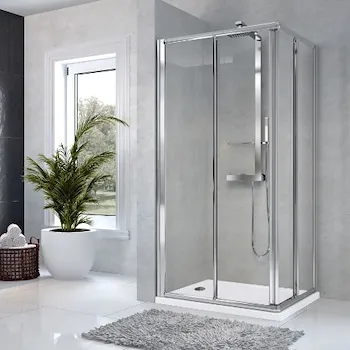 Star 2.0 A lato box doccia 1 anta scorrevole e 1 anta fissa 72/78 codice prod: STA2A72L-11B product photo Default L2