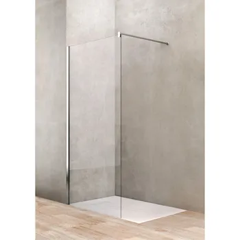 Gold parete fissa walk-in 98x100 profilo cromato e vetro trasparente codice prod: BBGOLTWI10 product photo Default L2