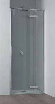 Porta pivot c/fisso in linea hall eight 100 dx nicchia argento lucido codice prod: DSV17636 product photo Foto2 L2