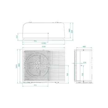 Altherma 3 R MT W 10 kw con pompa di calore aria - acqua a parete reversibile - Monofase codice prod: ELBX12E6V  ERRA10EV3 BRC1HHDW product photo Foto5 L2