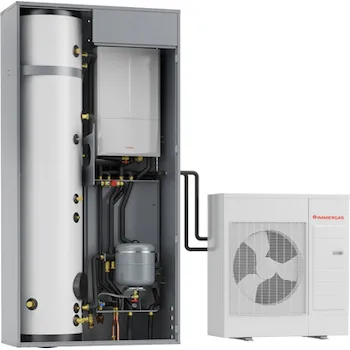MAGIS PRO 6 V2 CON BASIC MAGIS PRIO POMPA CALORE SPLITATTA MONOFASE INVERTER 6KW IN ARMADIO TECNICO product photo Default L2