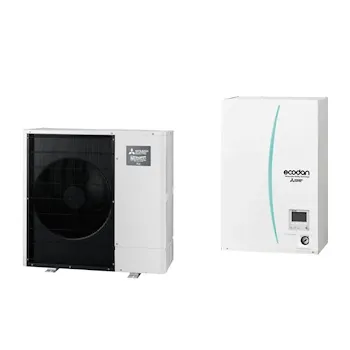 Pompa di calore Zubadan 12 kw inverter monofase + hydrobox medium reversibile codice prod: PUZ-SHWM120VAA ERSF-VM2E product photo Default L2