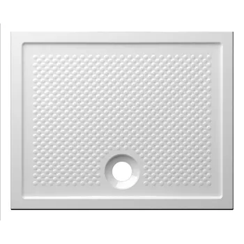 Docciaviva piatto doccia 80x100 bianco lucido in ceramica codice prod: DV100BI product photo Default L2