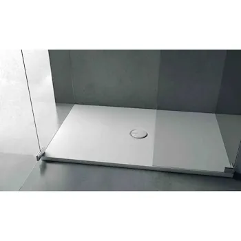 Folia piatto doccia 80x120 bianco lucido in ceramica codice prod: 1051 product photo Foto2 L2