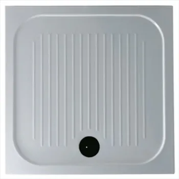 H6-Flat piatto doccia 90x90 bianco lucido in ceramica codice prod: 1027 product photo Default L2