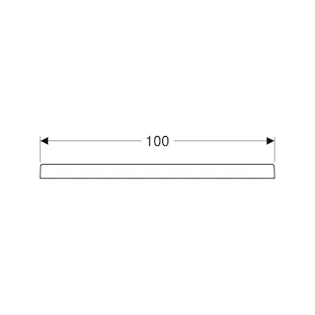 60 piatto doccia ceramica rettangolare 100X70 bianco h 6 codice prod: 550.054.00.1 product photo Foto3 L2