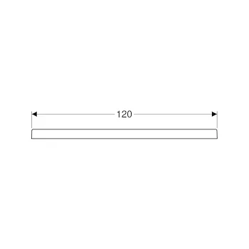 60 piatto doccia ceramica rettangolare 120x70 bianco h 6 codice prod: 550.056.00.1 product photo Foto2 L2