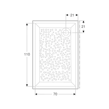 Bastia piatto doccia 120x80 bianco lucido in ceramica codice prod: 00729200000001 product photo Foto1 L2