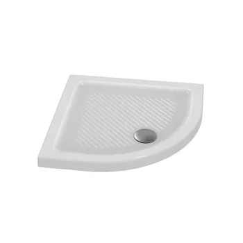 Connect piatto doccia 80x80 bianco lucido in ceramica codice prod: T266601 product photo Default L2