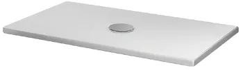 Piatto doccia Agevola 70x120 h 3 in ceramica bianco opaco codice prod: DSV17071 product photo Default L2