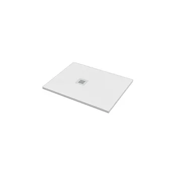 Stone piatto doccia 80x140 bianco effetto pietra codice prod: BPMAROSTON8014 product photo Default L2