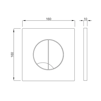 Placca Atena duo bianco codice prod: 4060414401 product photo Foto1 L2