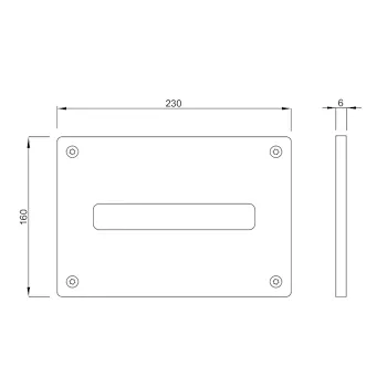 Placca Nea dua steel VB codice prod: 4060419650 product photo Foto1 L2