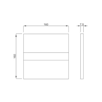 Placca Nea duo bianco codice prod: 4060419811 product photo Foto1 L2