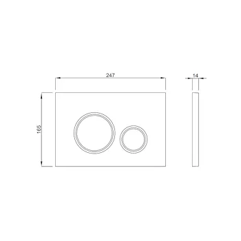 Placca Vela bianco codice prod: P47-0130-0253 product photo Foto1 L2