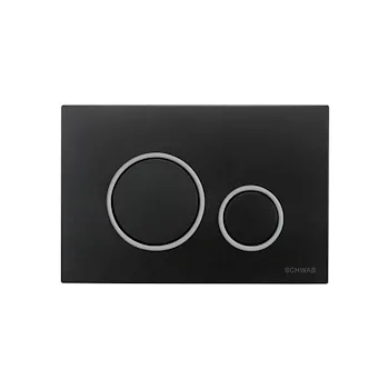 Placca Vela nero con anello cromo lucido codice prod: P47-0202-0250 product photo Default L2