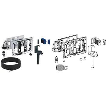 Duofresh 115.052.21.1 sistema aspirazione/igienizzante per cassetta sigma 8 cm cornice cromo lucido codice prod: 115.052.21.1 product photo Default L2