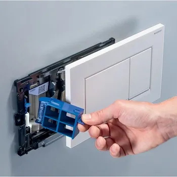 Duofresh 115.052.21.1 sistema aspirazione/igienizzante per cassetta sigma 8 cm cornice cromo lucido codice prod: 115.052.21.1 product photo Foto1 L2