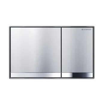 Placca a due tasti Sigma 60 cromo opaco codice prod: 115.792.GH.1 product photo Default L2
