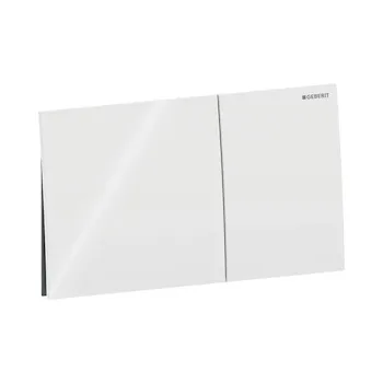 Placca a due tasti Sigma 70 bianco lucido codice prod: 115.622.SI.1 product photo Default L2