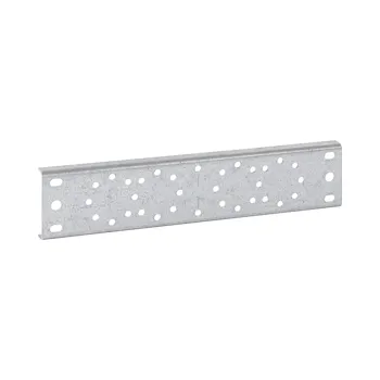 Placca fissaggio diritta in acciaio zincato da 27 cm codice prod: 601.737.00.1 product photo Default L2