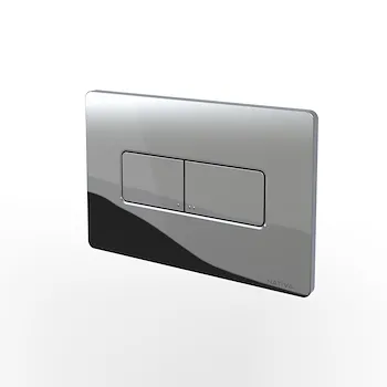 Nativa placca wc a doppio tasto rotondo cromato codice prod: JP2C product photo Foto1 L2