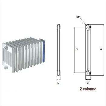 Comby aphrodite 2/660 radiatore bianco prezzo per 1 elemento singolo codice prod: ATCOMS901000020660 product photo Default L2