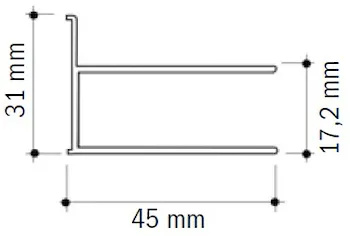 Profilo compens.3cm x186h x box docc. codice prod: DSV11182 product photo Default L2