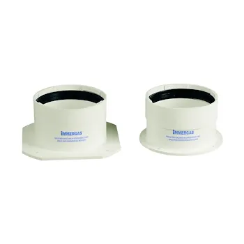 Kit tronchetti flangiati sdoppiati diametro 80/80 codice prod: 3.012087 product photo Default L2