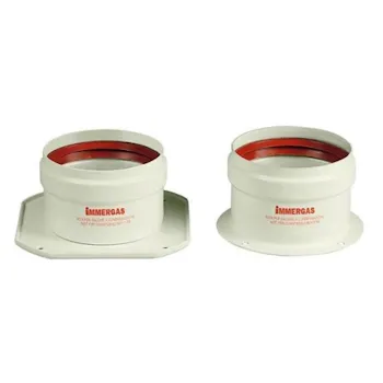 Kit tronchetto flangiato sdoppiato con diametro 80 codice prod: 3.011570 product photo Default L2