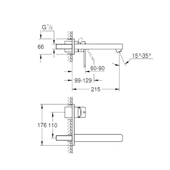 Rubinetto lavabo outlet codice prod: 23442000 product photo Foto1 L2