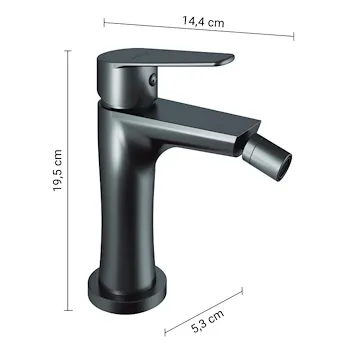 Como miscelatore bidet grigio lucido codice prod: 0000MXCO0381000 product photo Foto1 L2