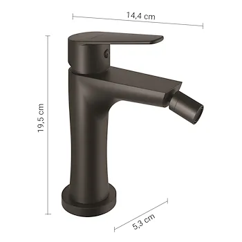 Como miscelatore bidet nero opaco codice prod: 0000MXCO0314000 product photo Foto1 L2
