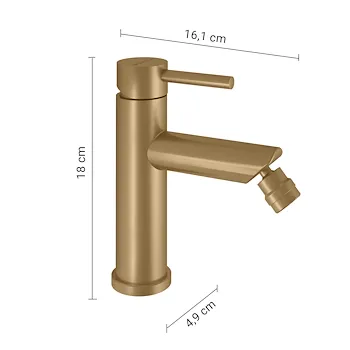 Garda miscelatore bidet oro opaco codice prod: 0000MXGA0388000 product photo Foto1 L2