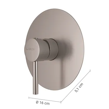Garda miscelatore doccia a incasso grigio codice prod: 0000MXGA0438000 product photo Foto1 L2
