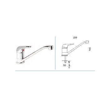 Miscelatore ercos sirio lavello codice prod: BMSIR8 product photo Foto1 L2